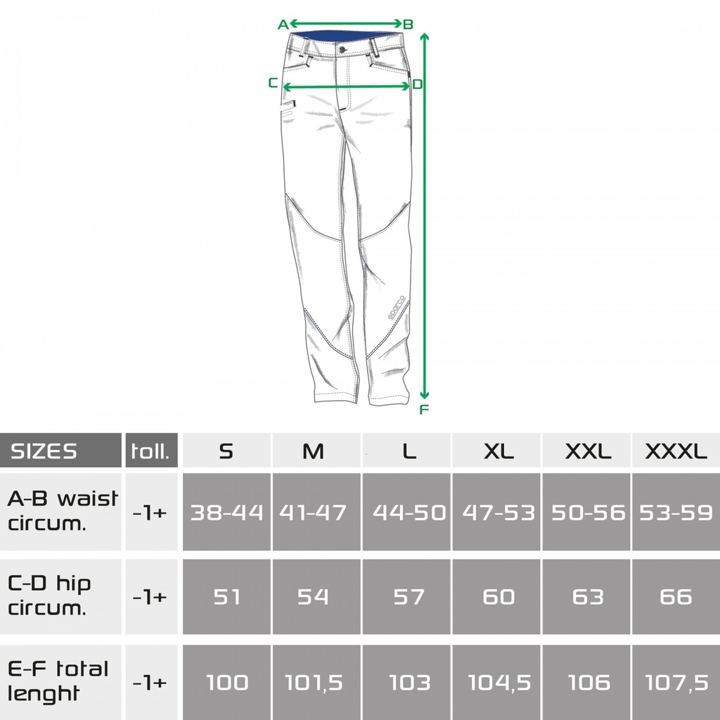 Pantalones  SPARCO TECH 