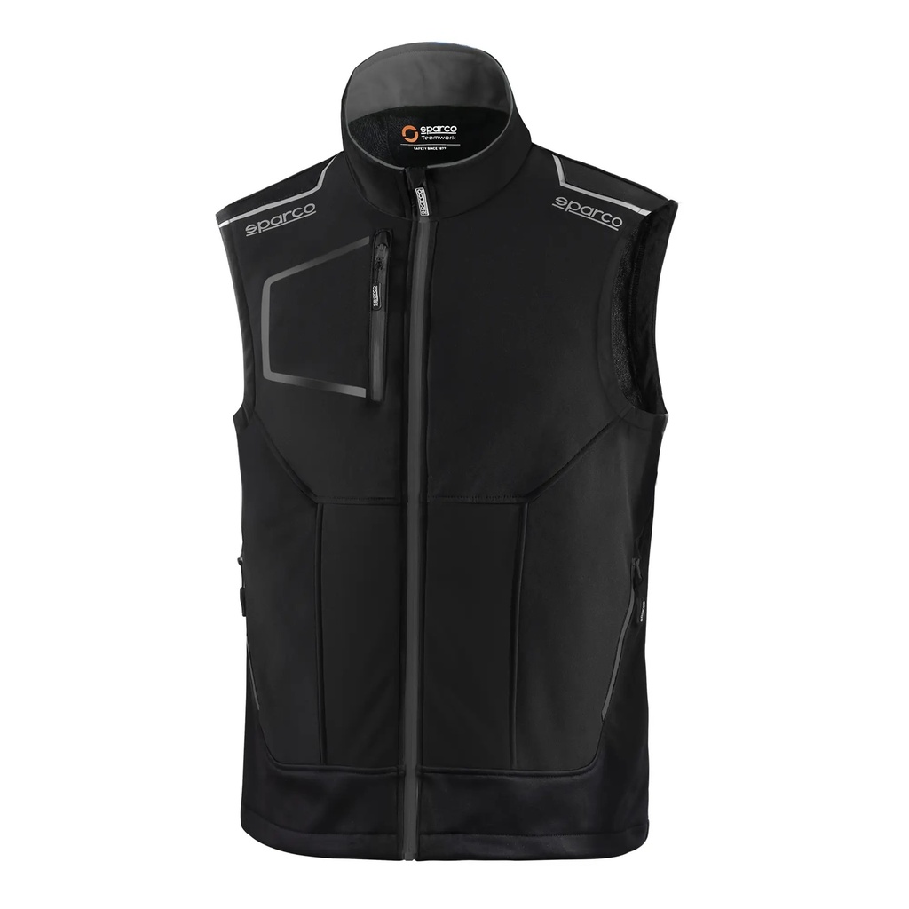 [02419NRGSXS] Chaleco SPARCO TECH LIGHT VEST (XS, Negro)