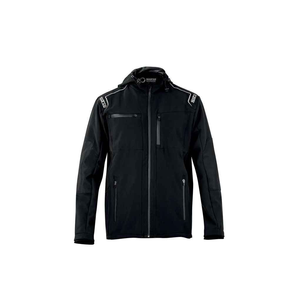 [02404NRS]  Chaqueta SPARCO SOFT SHELL (S, Negro)