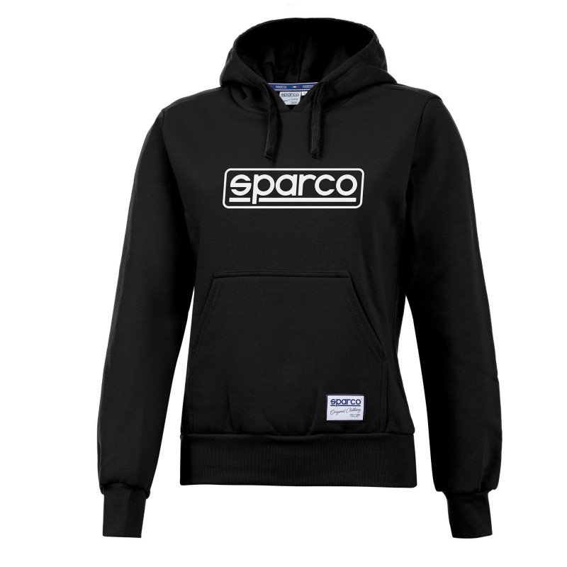 [01316NRS]  Sudadera con capucha mujer SPARCO  (S, Negro)