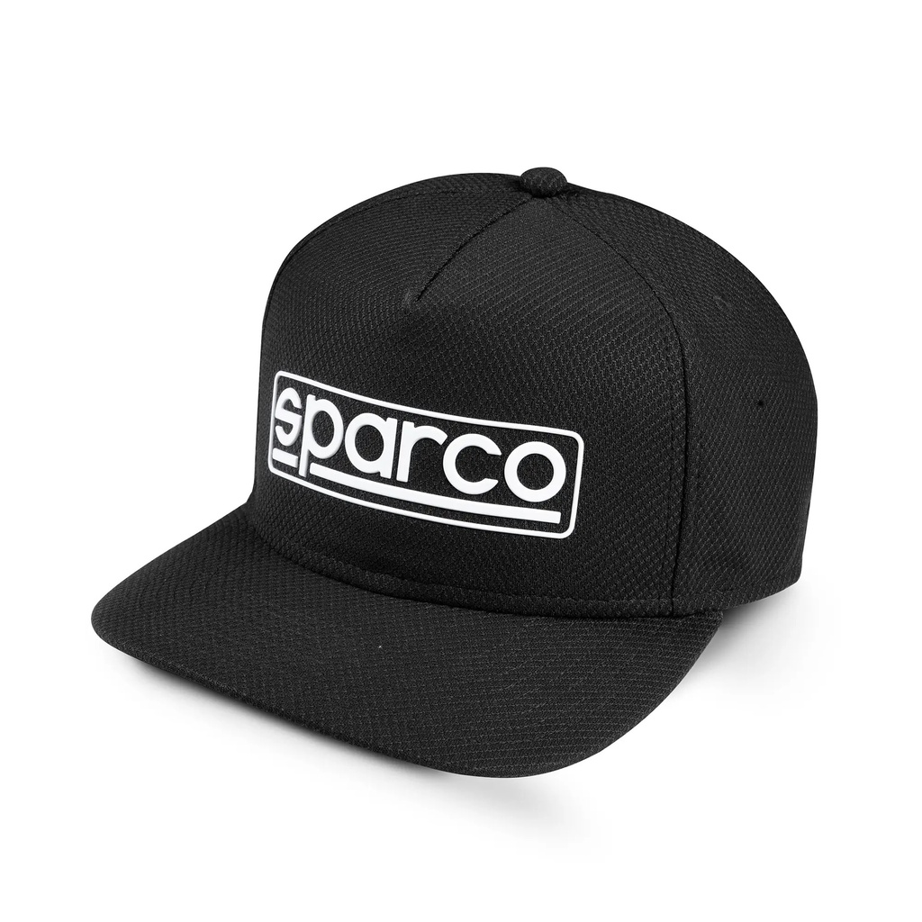 [01351NR]  Gorra SPARCO STRETCH  (Negro)