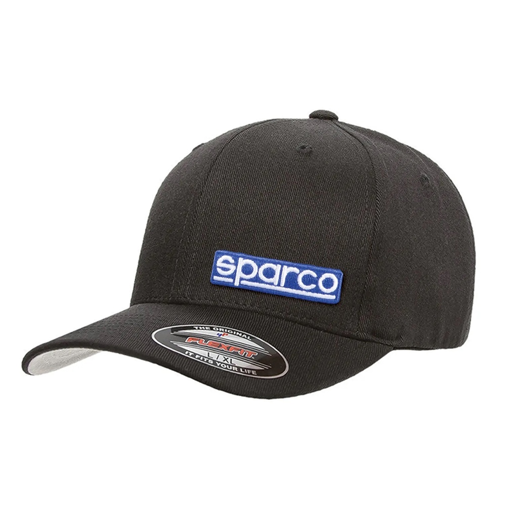[01357NR]  Gorra SPARCO FLEXFIT  (Negro)
