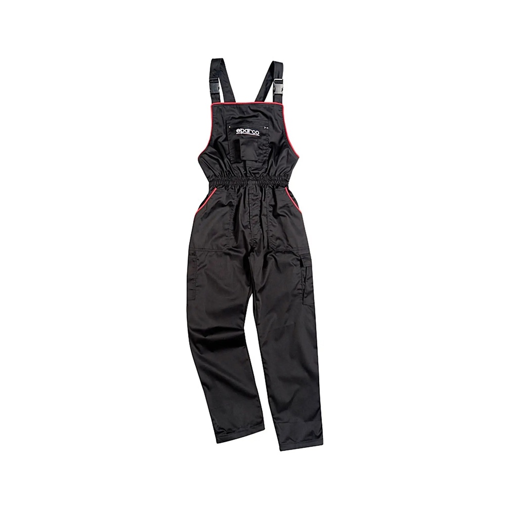 [0020011NRS] Pantalón peto SPARCO  (S, Negro)