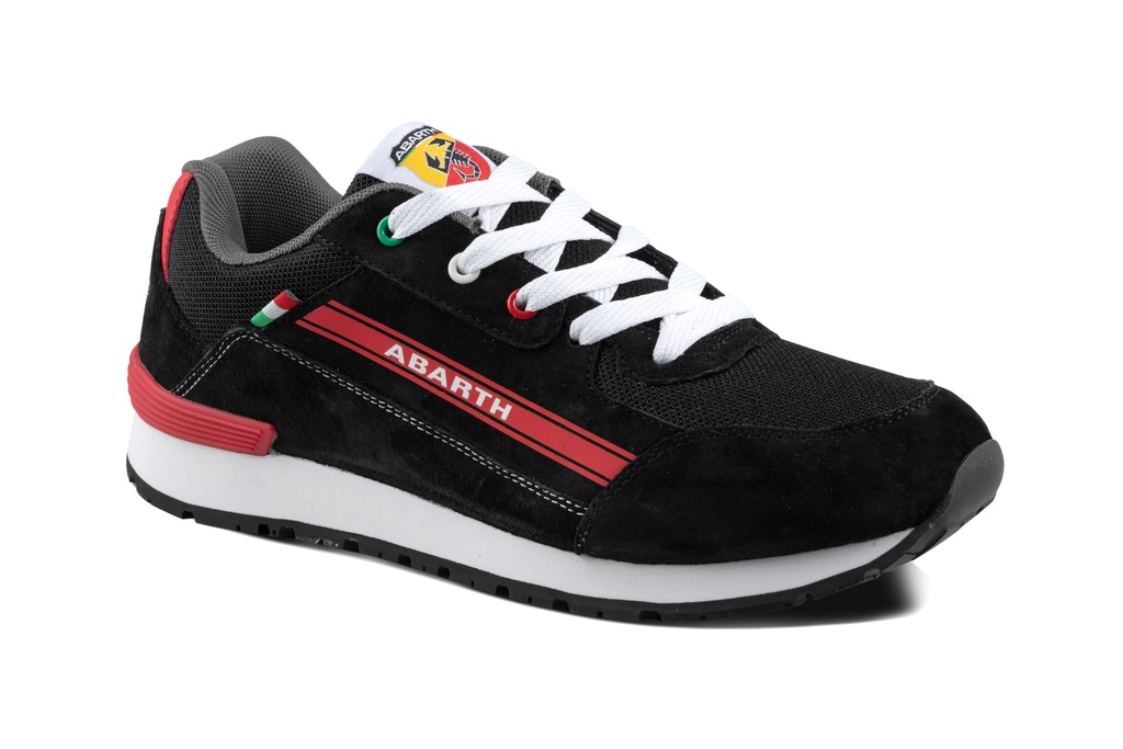 [AB0002BK-36] Calzado deportivo ABARTH COMPETIZIONE (ANTE) (36, Negro)