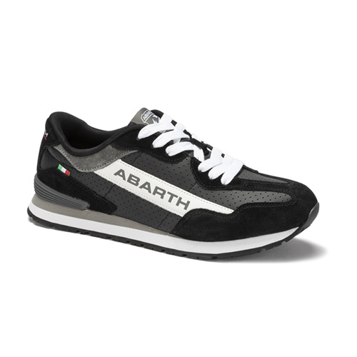 [AB0005NE-39] Calzado deportivo ABARTH SPEED (MICROFIBRA PIEL) (39, Negro)