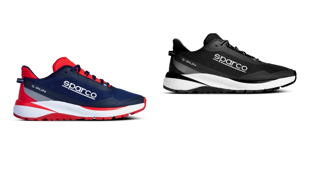 [0012A5NR36] Calzado deportivo SPARCO S-RUN (36, Negro)