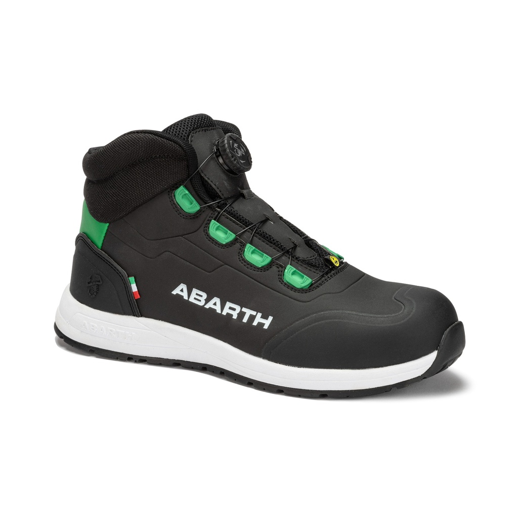 [AB0007ALBK39] Bota de seguridad ABARTH SCORPION BLACK (39)